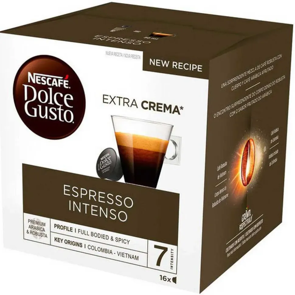 Dolce Gusto Cápsulas de café Espresso Intenso 16 unidades