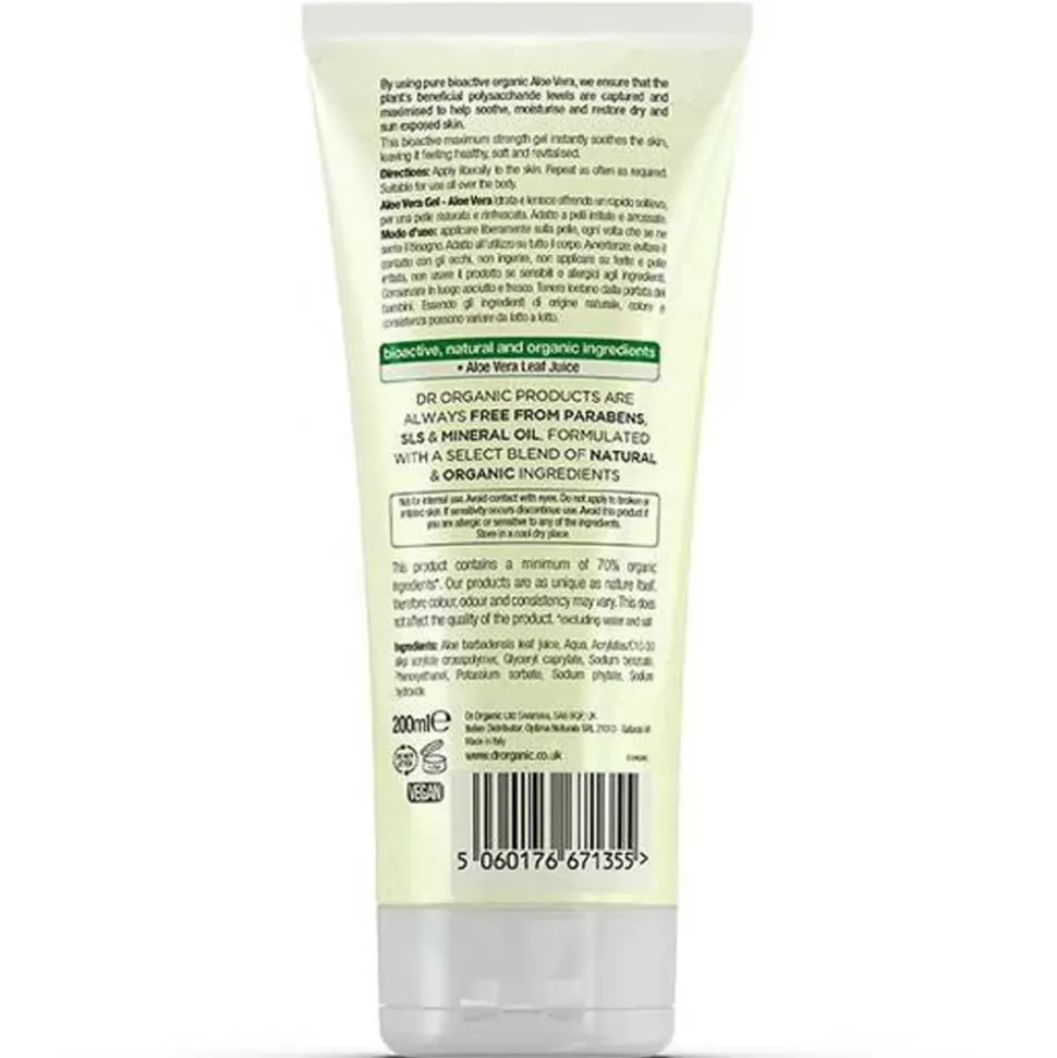 Dr. Organic Gel Aloe Vera 200ml