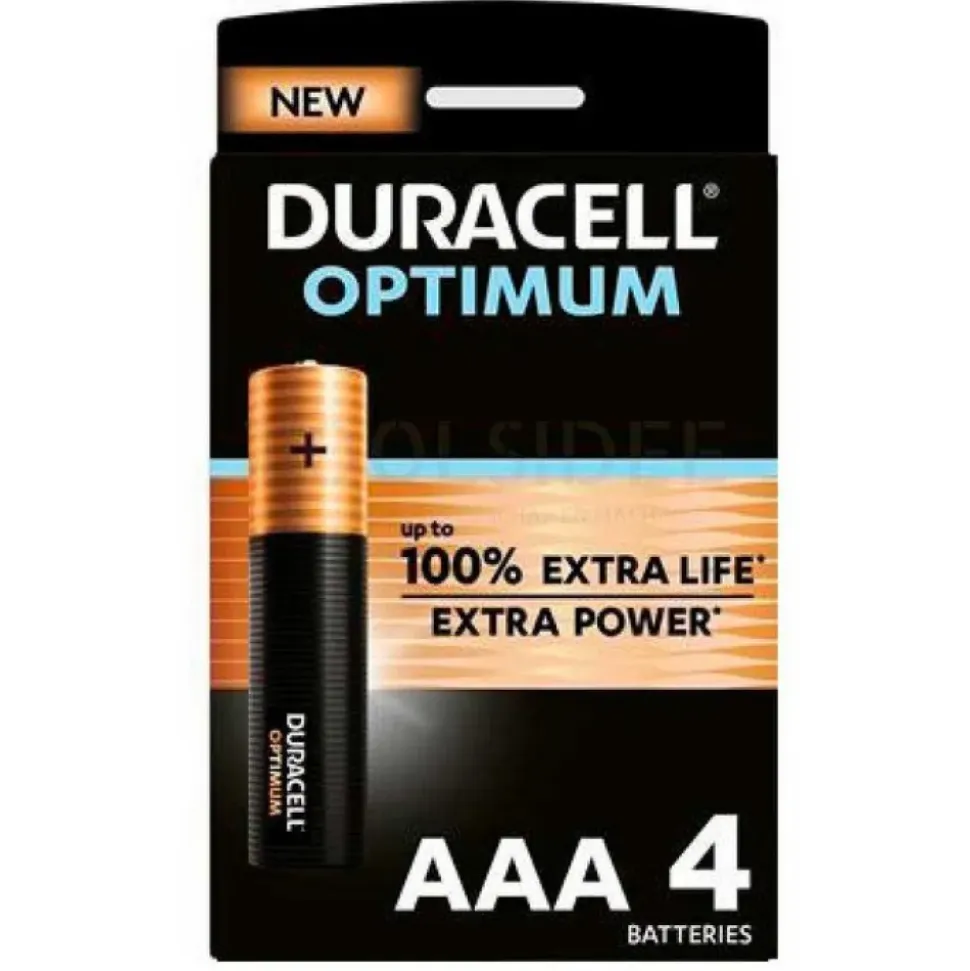 Duracell Pila alcalina AA Optimun LR06 4 unidades