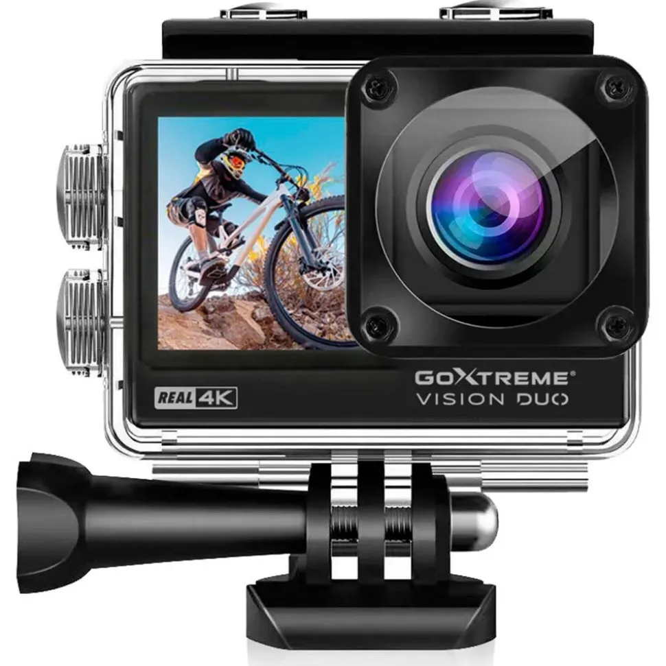Easypix Cámara deportiva GoXtreme Vision Duo 4K