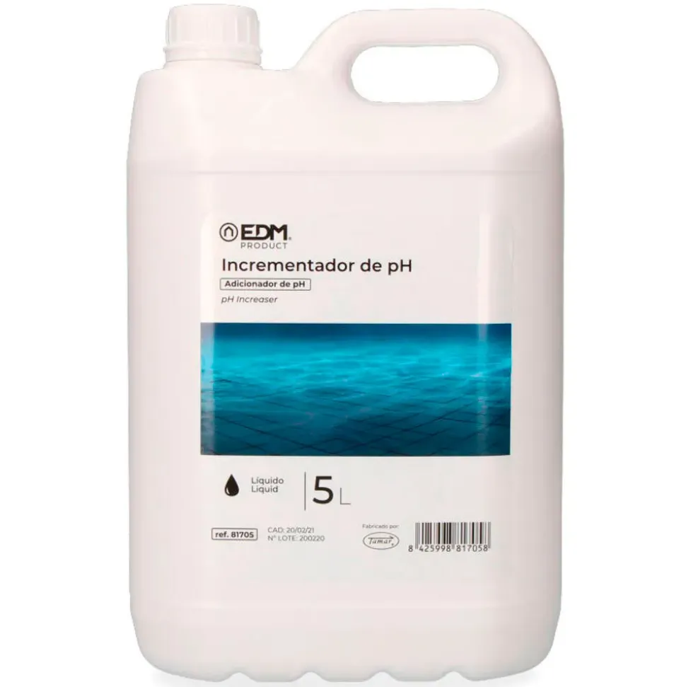 Edm Aumentador de pH líquido 5L