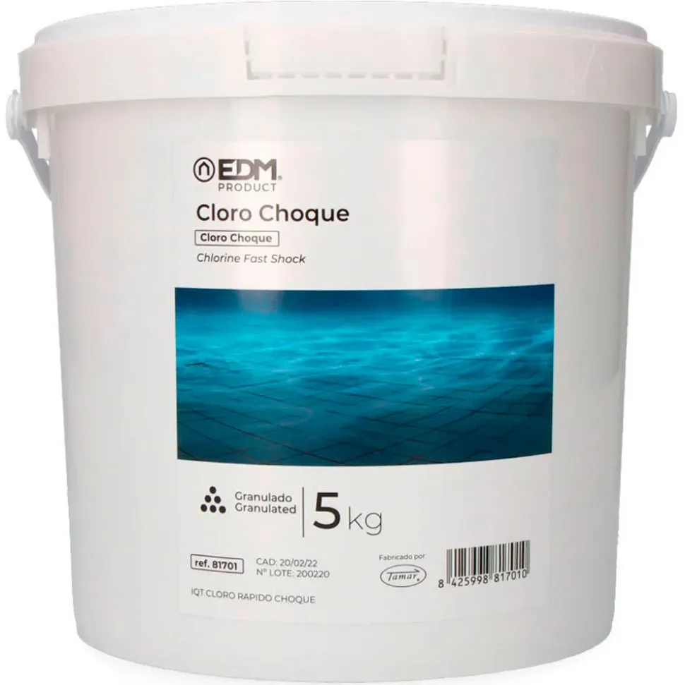 Edm Cloro de choque granulado 5kg