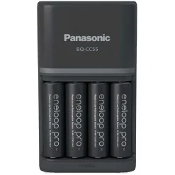 Eneloop Cargador de batería BQ-CC55/+4AA