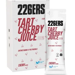 226ERS Caja de Bebida Energética Monodosis Tart Cherry Juice Cereza 60ml 6 unidades