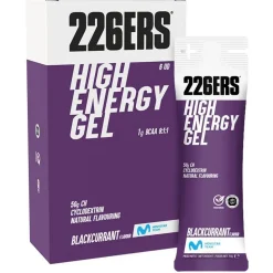 226ERS Caja de geles energéticos Grosella negra High 76g 6 unidades