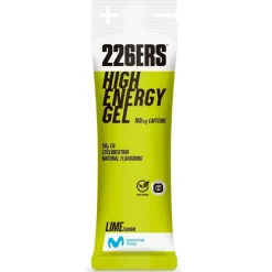 226ERS Caja de geles energéticos High Energy Caffeine Lima 76g 6 unidades