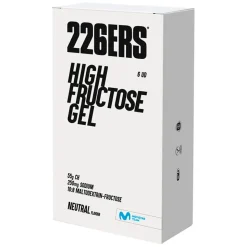 226ERS Caja de geles energéticos High Fructose Sabor Neutro 80g 6 unidades