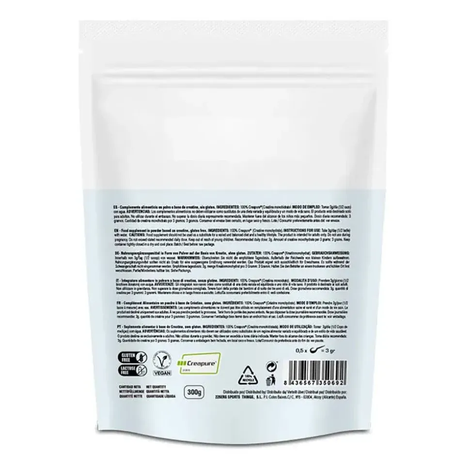 226ERS Creatina en polvo Creapure Sabor Neutro 300g
