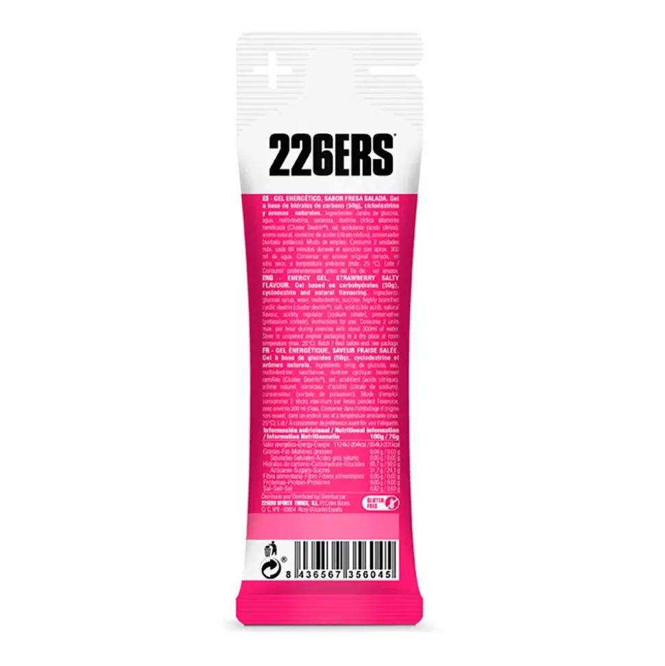 226ERS Gel energético High Energy Sodium-Salty Fresa 50g