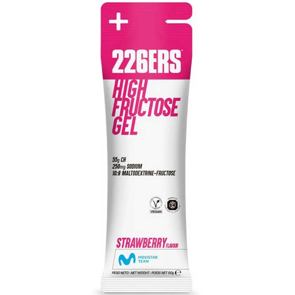 226ERS Gel energético High Fructose Fresa 80g