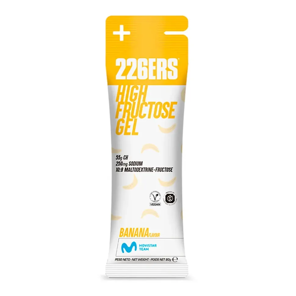 226ERS Gel energético High Fructose Plátano 80g
