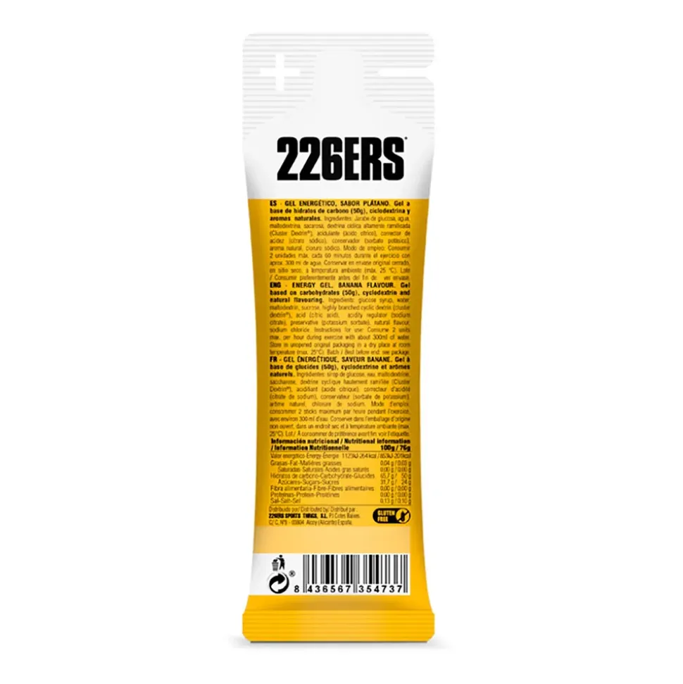 226ERS Gel energético High Plátano 76g