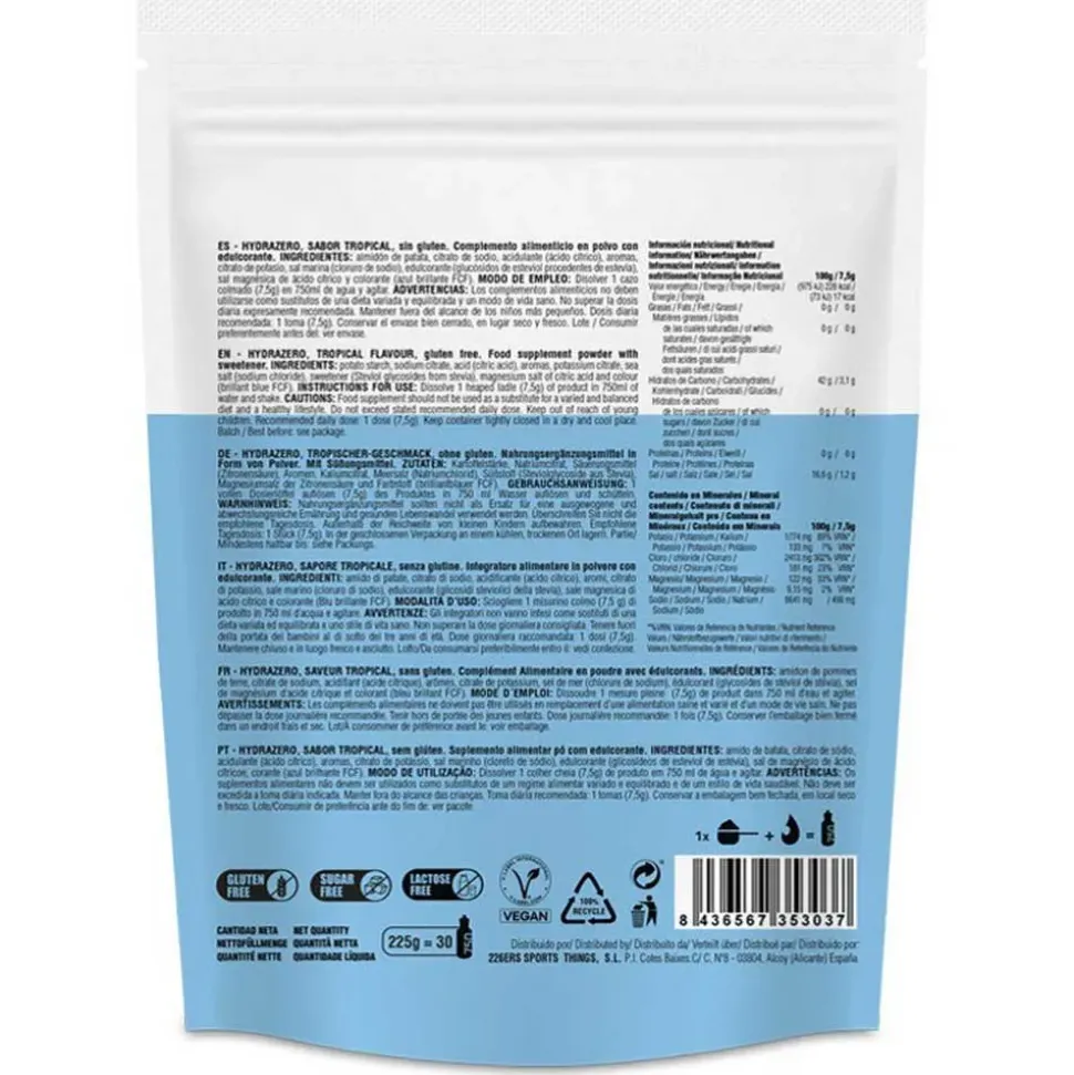 226ERS Hydrazero en Polvo Tropical 225g