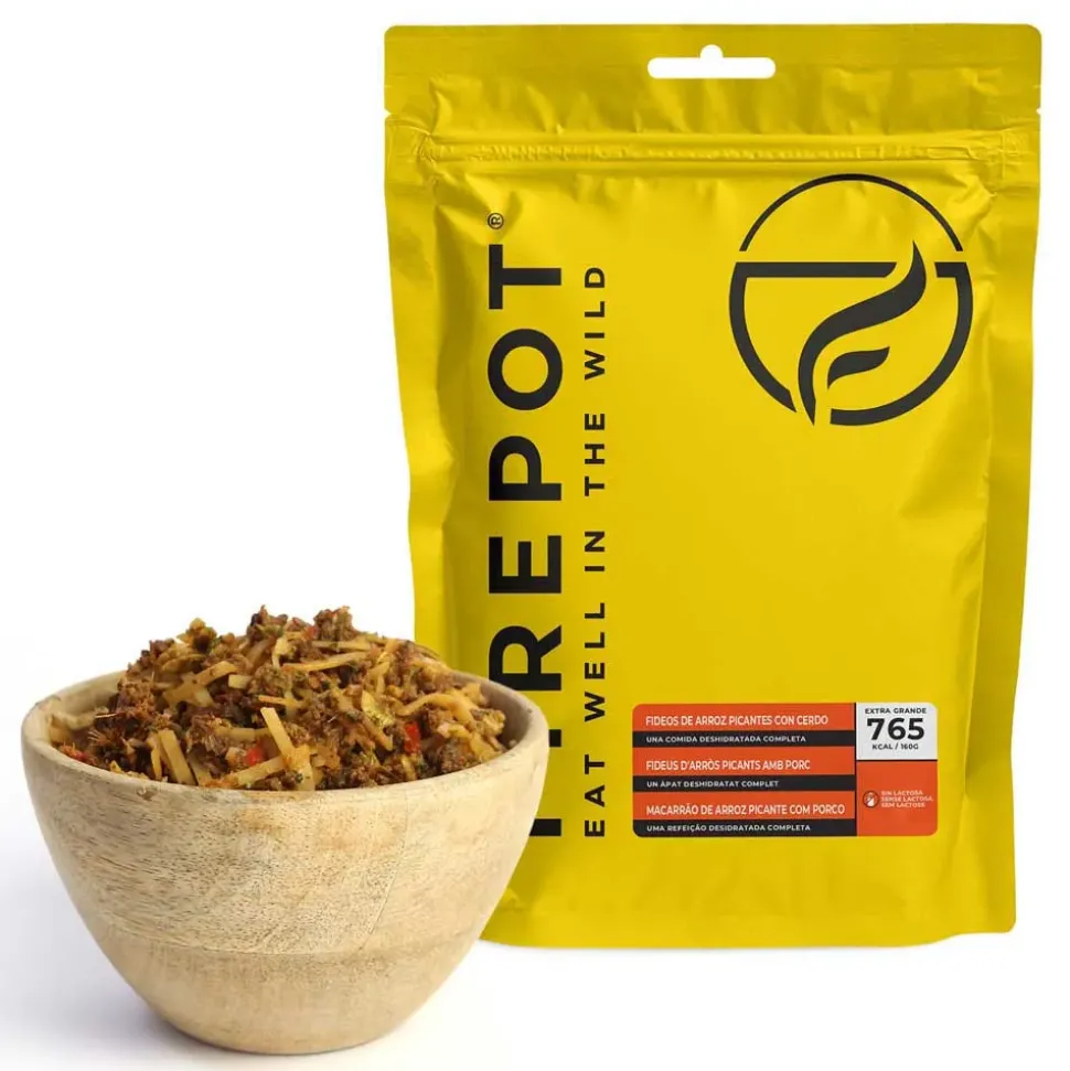 Firepot Fideos de arroz picantes con cerdo Extra Large