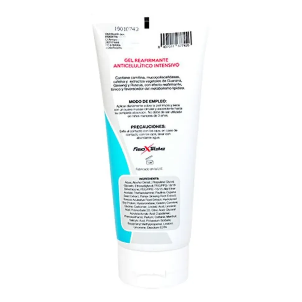Fisio Xtreme Gel Reductor Reafirmante 200ml