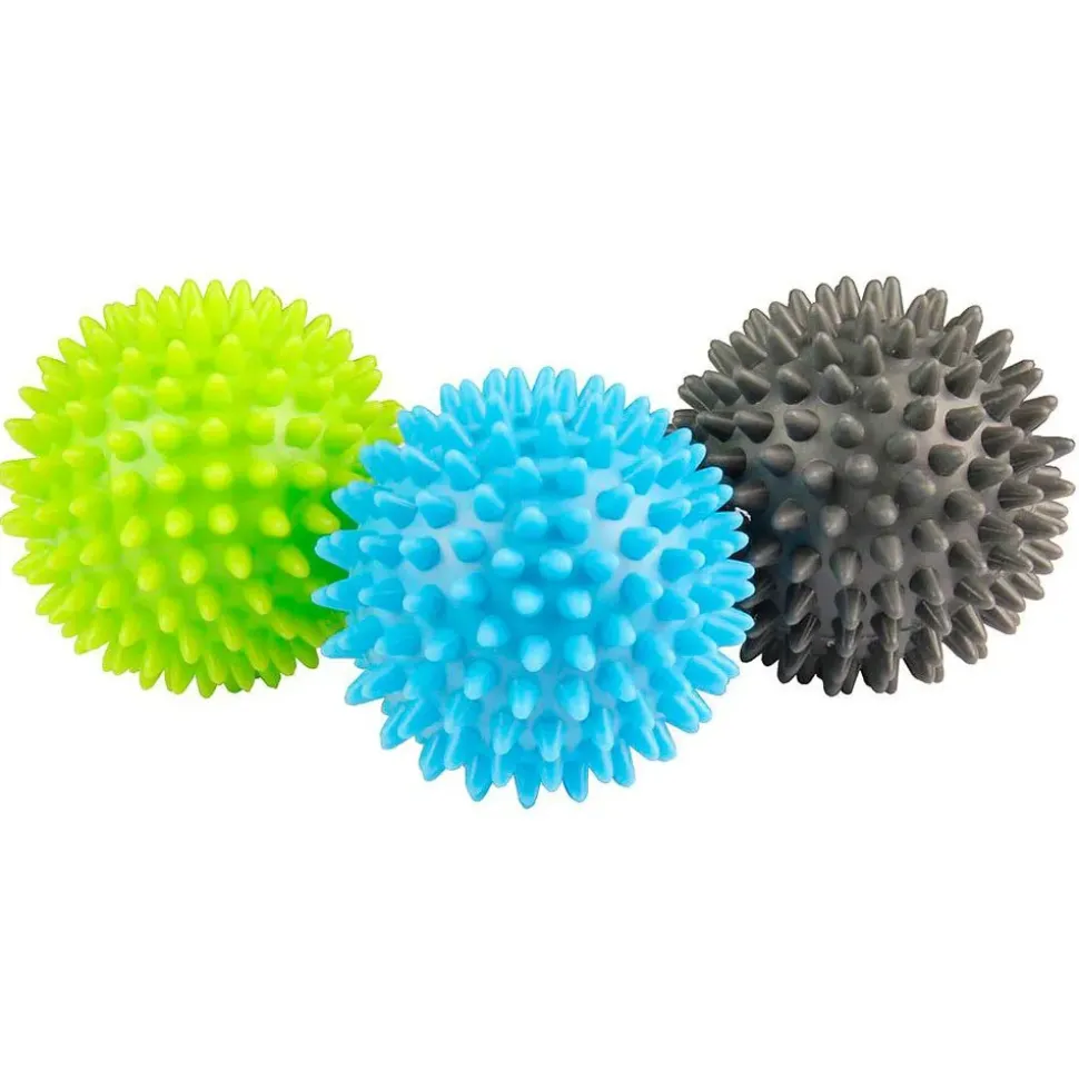 Fitness Mad Pelota de masaje Spikey 3 unidades