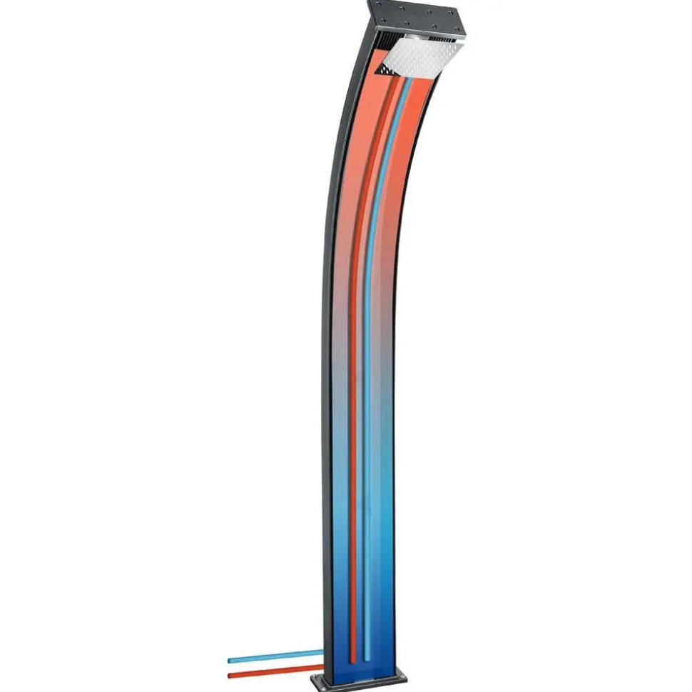 Formidra Ducha solar Hybride Dada Curve 40L