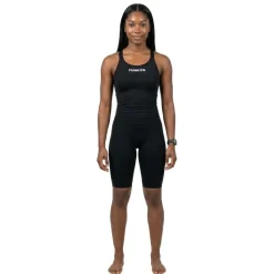 Funkita Bañador de competición con espalda abierta Fast Legs Still Black