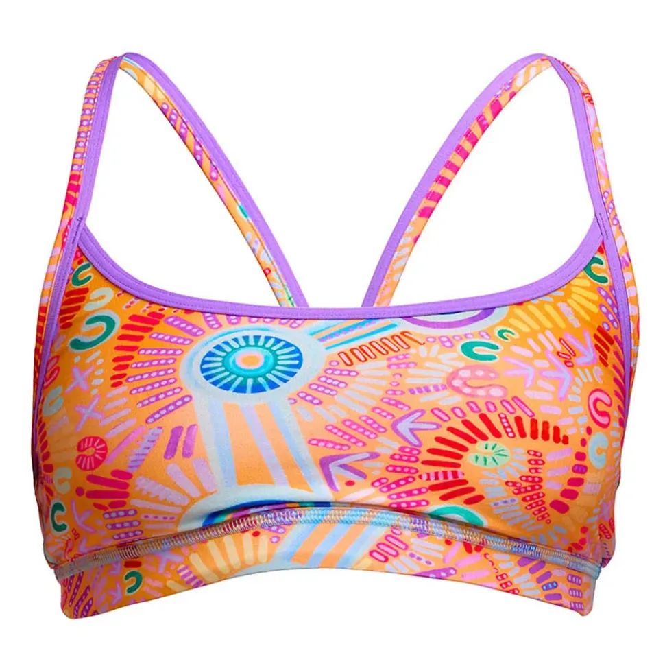 Funkita Sujetador deportivo de impacto medio FKS026