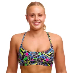 Funkita Sujetador deportivo de impacto medio FKS026