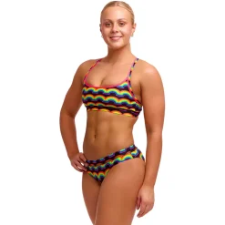 Funkita Sujetador deportivo de impacto medio FKS026
