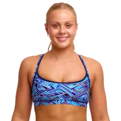 Funkita Sujetador deportivo de impacto medio FKS026