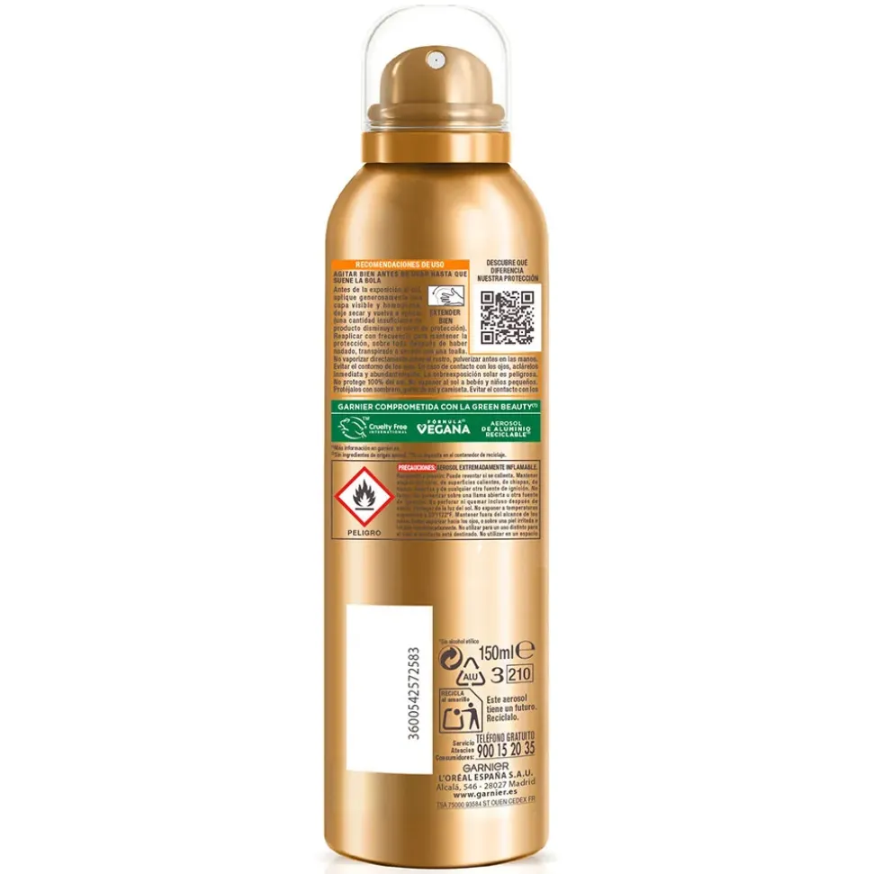 Garnier Bruma protectora como bruma ideal SPF30 Ae150ml B43