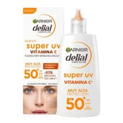 Garnier Protector Facial Fluido con Vitamina C SPF50 B40ml B43 de Shaka
