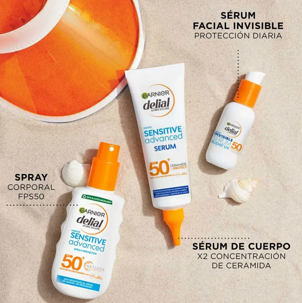 Garnier Spray Protector Deli Advanced Ceram Ip50+ 150ml