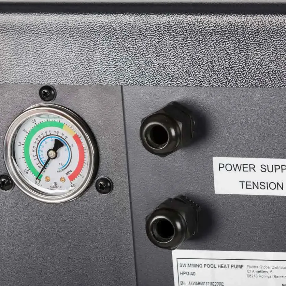 Gre Bomba de calor inverter 75 m³ 230 V Ø50mm 13Kw