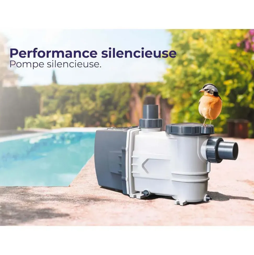 Gre Bomba de piscina de 0.75 HP hasta 65 m³