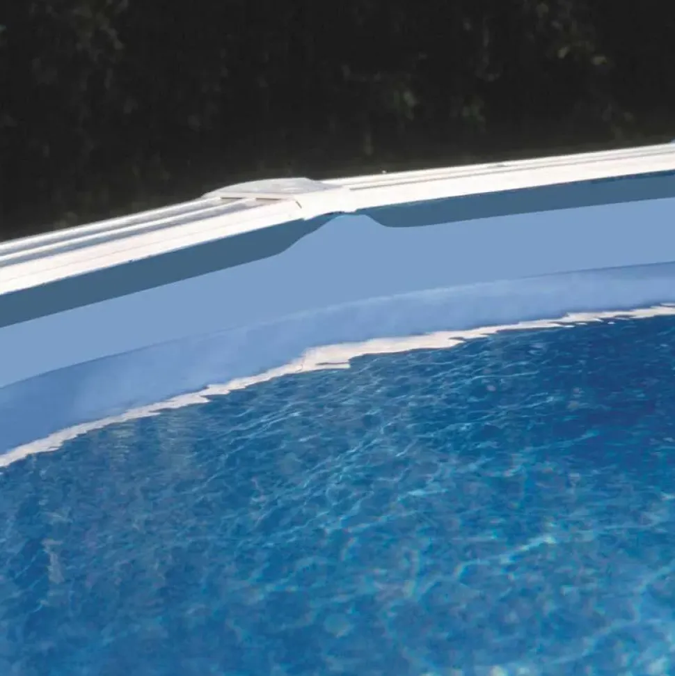 Gre Cubierta de piscina Acero 730x375x132 cm