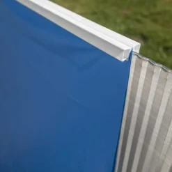 Gre Cubierta de piscina Acero 550x120 cm