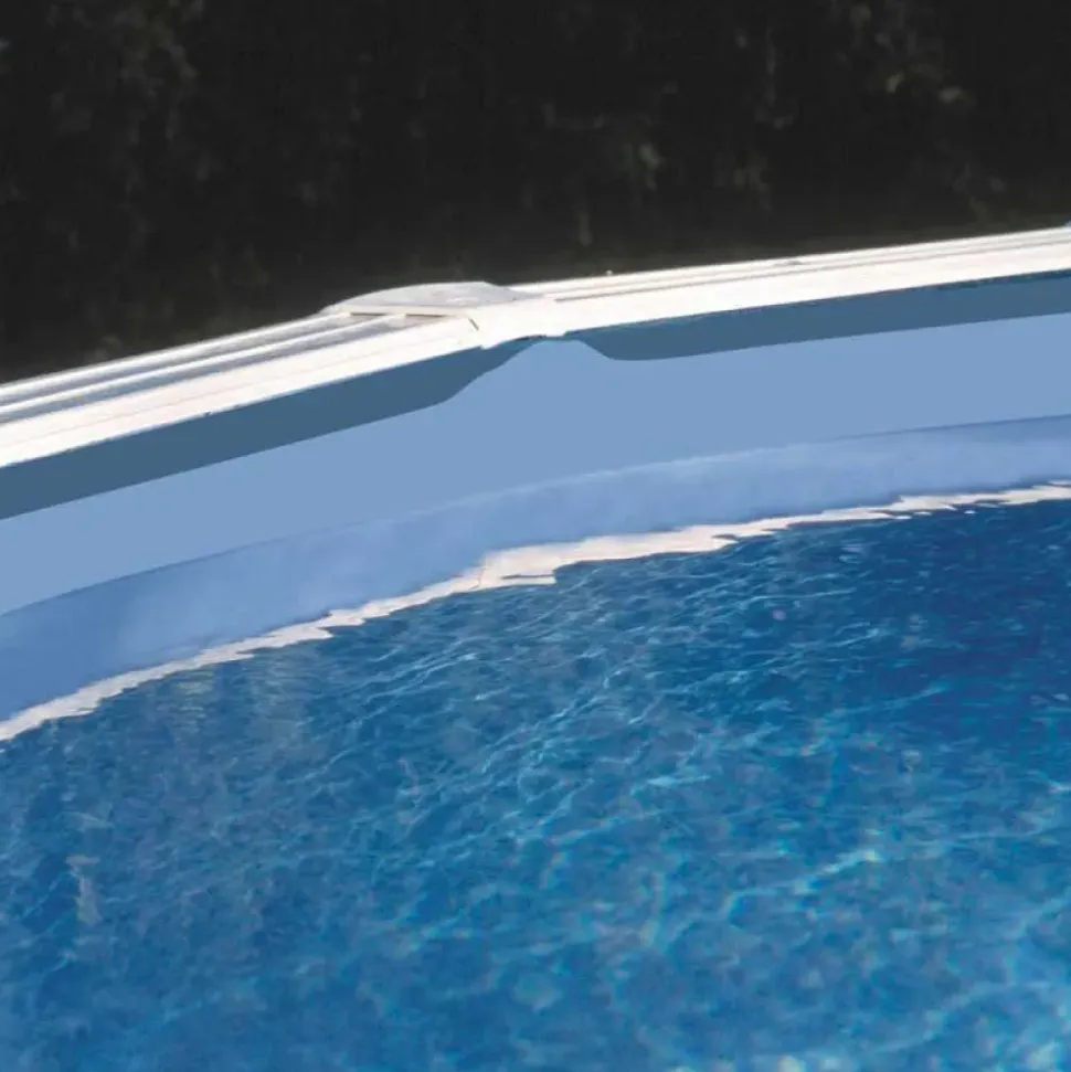 Gre Cubierta de piscina Acero 450x90 cm