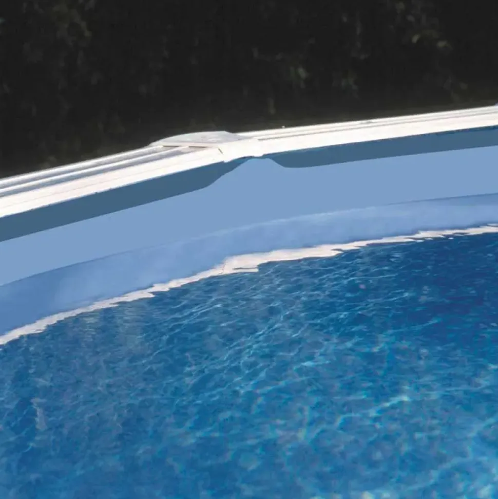 Gre Cubierta de piscina Acero 550x132 cm