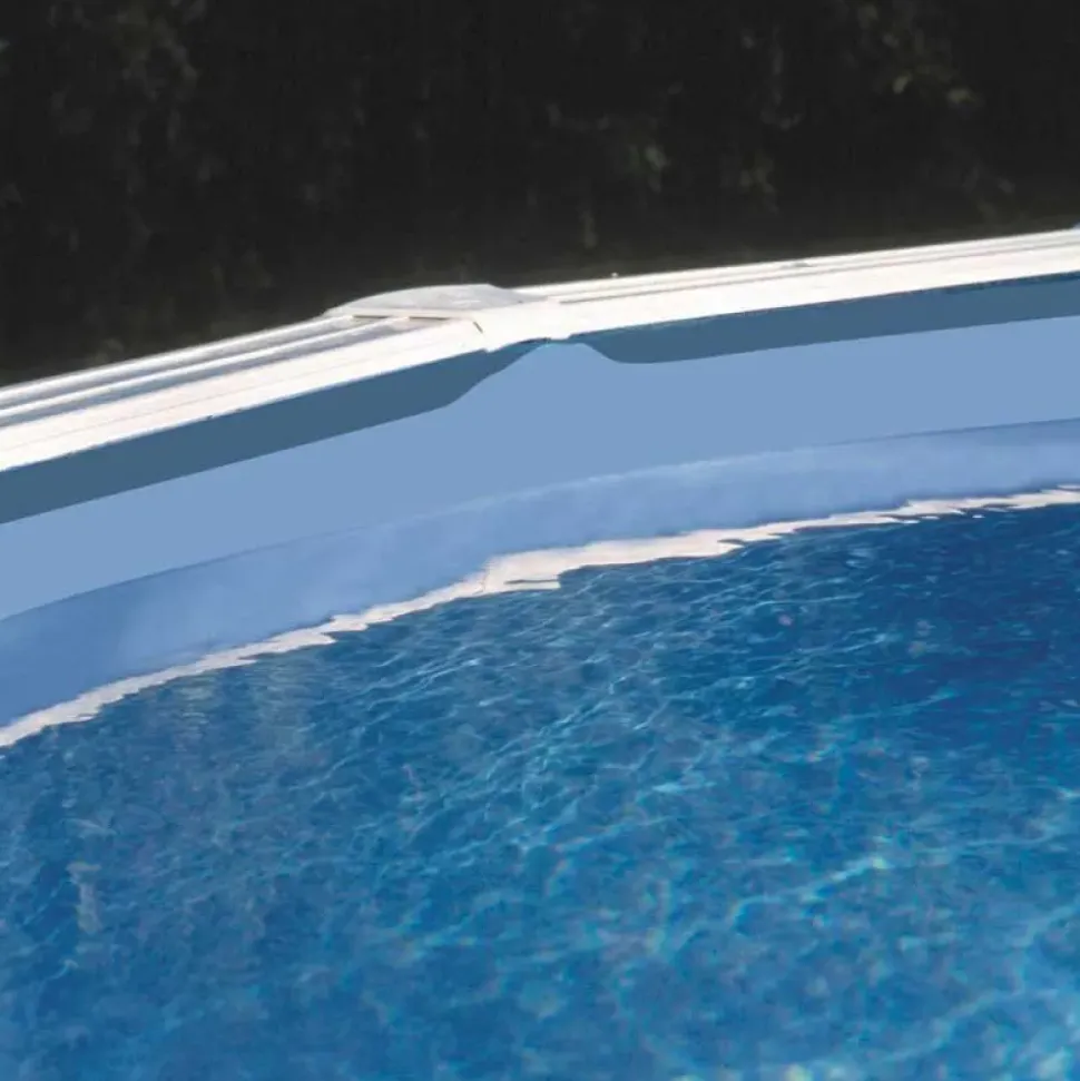 Gre Cubierta de piscina Acero 350x90 cm