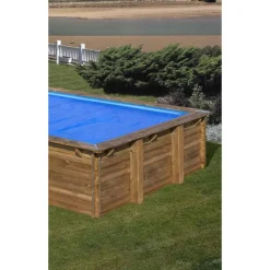 Gre Cubierta de verano para piscina cuadrada