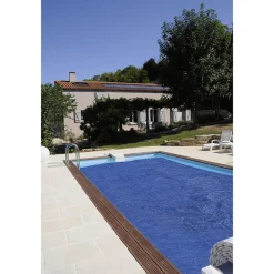 Gre Cubierta de verano para piscina rectangular reacondicionado