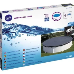Gre Cubierta para piscinas redondas Premium Acero