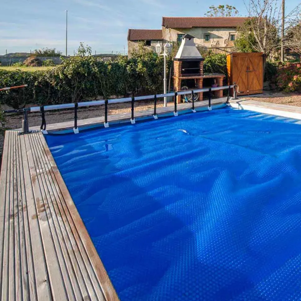 Gre Enrollador para piscina elevada 580 cm