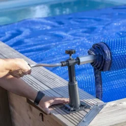 Gre Enrollador para piscina elevada 580 cm