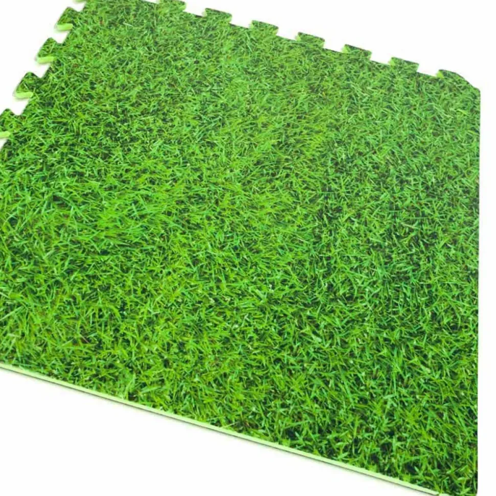 Gre Protector de suelo para piscina 8 mm 9 unidades