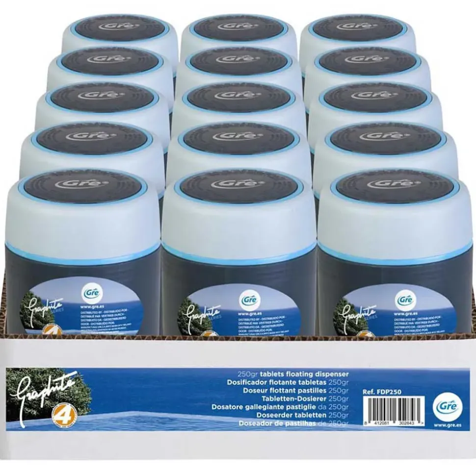 Gre Tabletas dispensadoras 250g reacondicionado