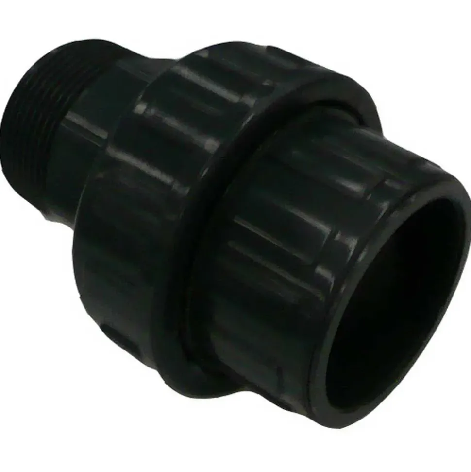 Gre Unión de PVC con enchufe para disolvente 1.1-2 PN16 3 unidades