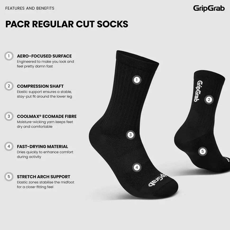 GripGrab Calcetines largos PACR Regular Cut