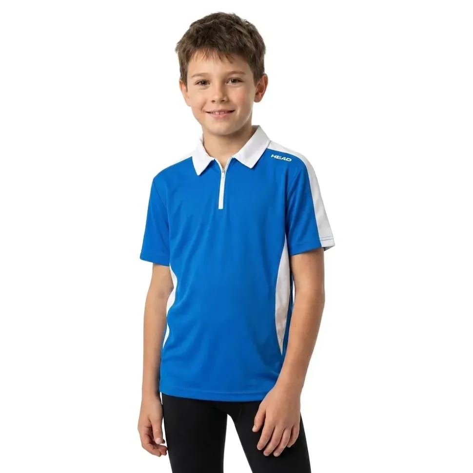 Head Swimming Polo de manga corta