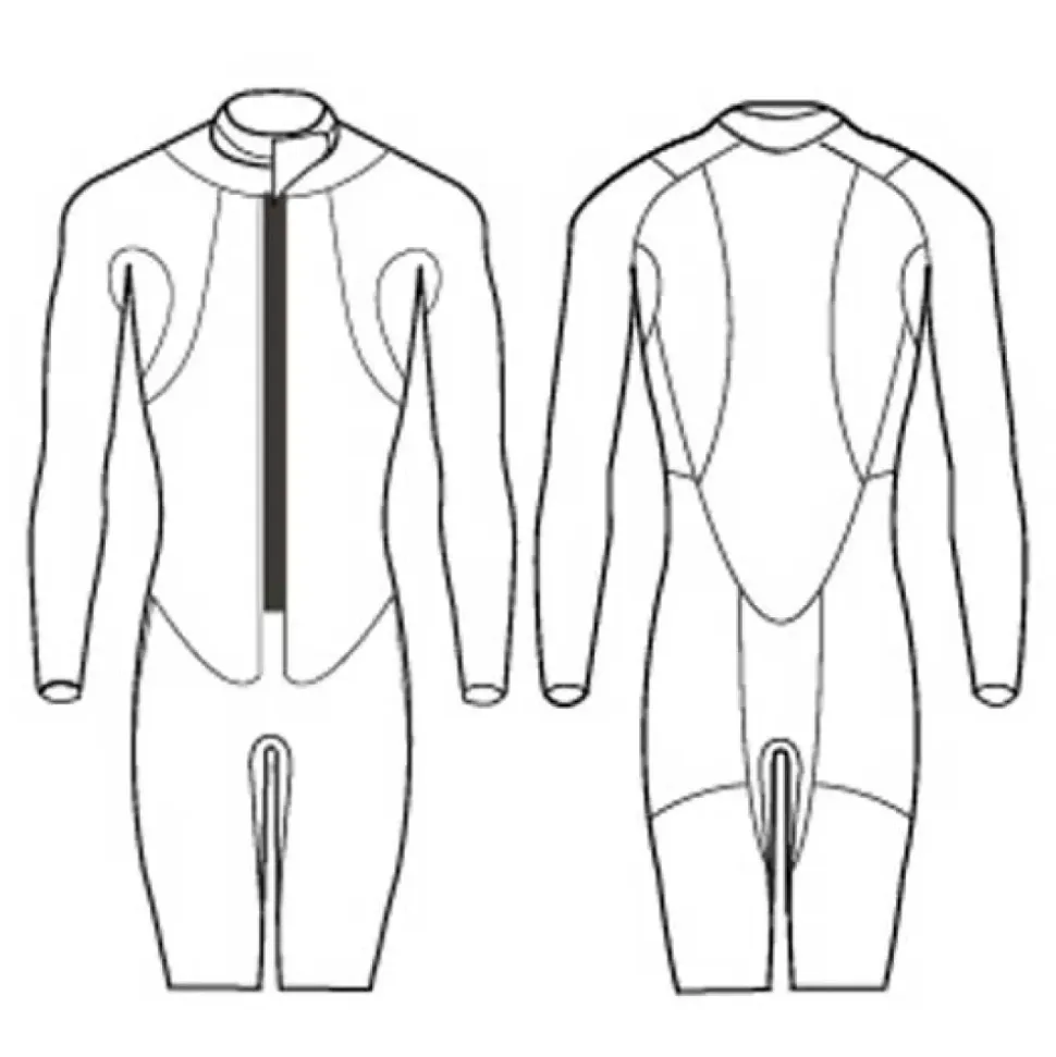 Head Swimming Shorty de manga larga para mujer Swimrun Base SL reacondicionado