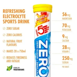 High5 Comprimidos Zero Tropical 20 unidades