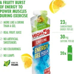 High5 Gel energético Aqua Cítrico 66g