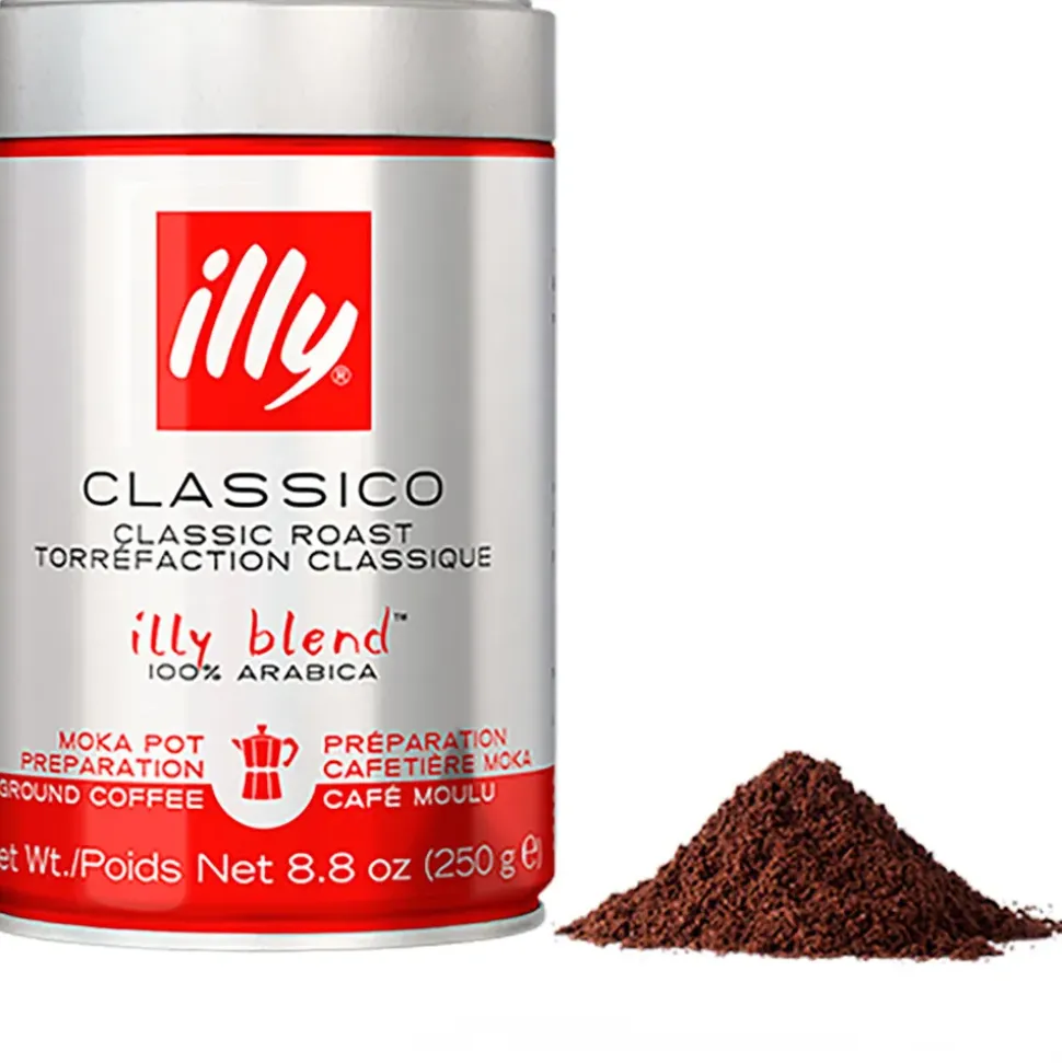 Illy Café molido Classico Arabica Torrefaction Moka 250g